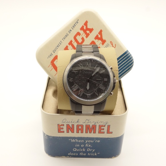 Fossil Other - NIB FOSSIL Grant Sport Watch Black FS5269 ❤